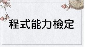程式能力檢定